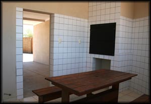 BBQ and Garage